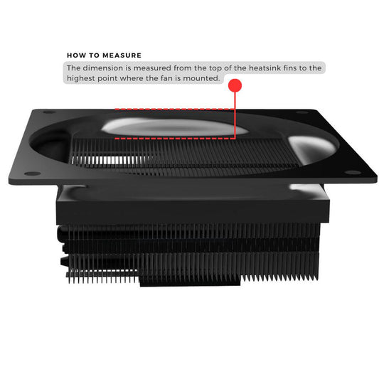 AXP90-X47 / AXP90-X53 Fan Duct for 120mm / 140 mm fan - Custom Size