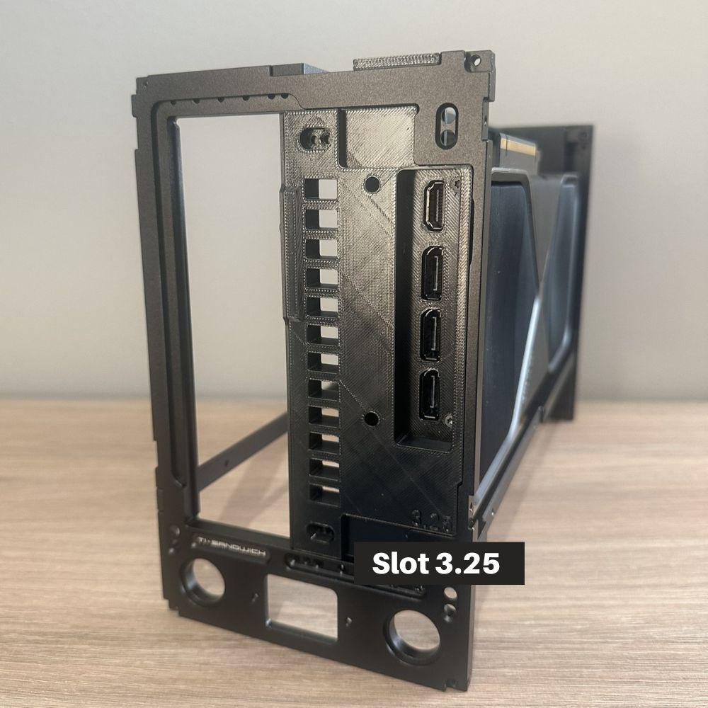 Reverse Airflow Adapter for T1 V2.5 / Ncase T1 for Nvidia RTX 5080FE and RTX 5090FE - Flipped Travel Kit