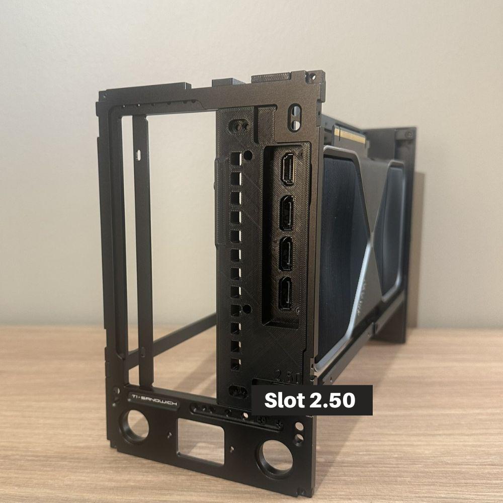 Reverse Airflow Adapter for T1 V2.5 / Ncase T1 for Nvidia RTX 5080FE and RTX 5090FE - Flipped Travel Kit