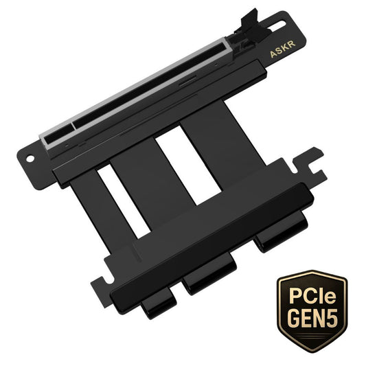 ASKR Riser Cable T100 Left Angle Gen 5 - 10cm