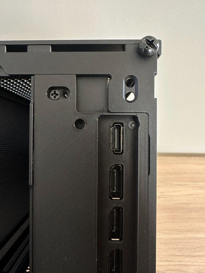 Reverse Airflow Adapter for Formd T1 case for Nvidia RTX 5080 and RTX 5090 - Flipped Travel Kit