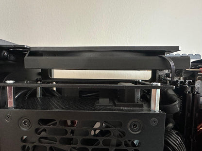 Fractal Terra -  Top Fan Bracket for 15mm or 25mm fan - All  notches 1-7 compatible - All fans compatible