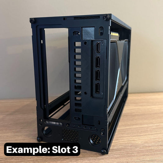 Reverse Airflow Adapter for Formd T1 case for Nvidia RTX 5080 and RTX 5090 - Flipped Travel Kit