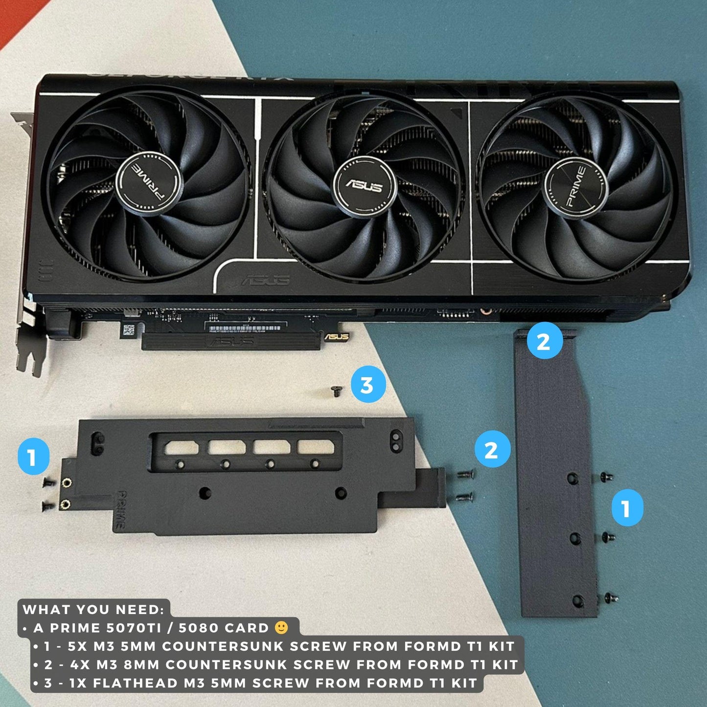 Travel Kit  - Asus Prime 5070Ti / 5080  - FormD T1 V2.1 & V2.5
