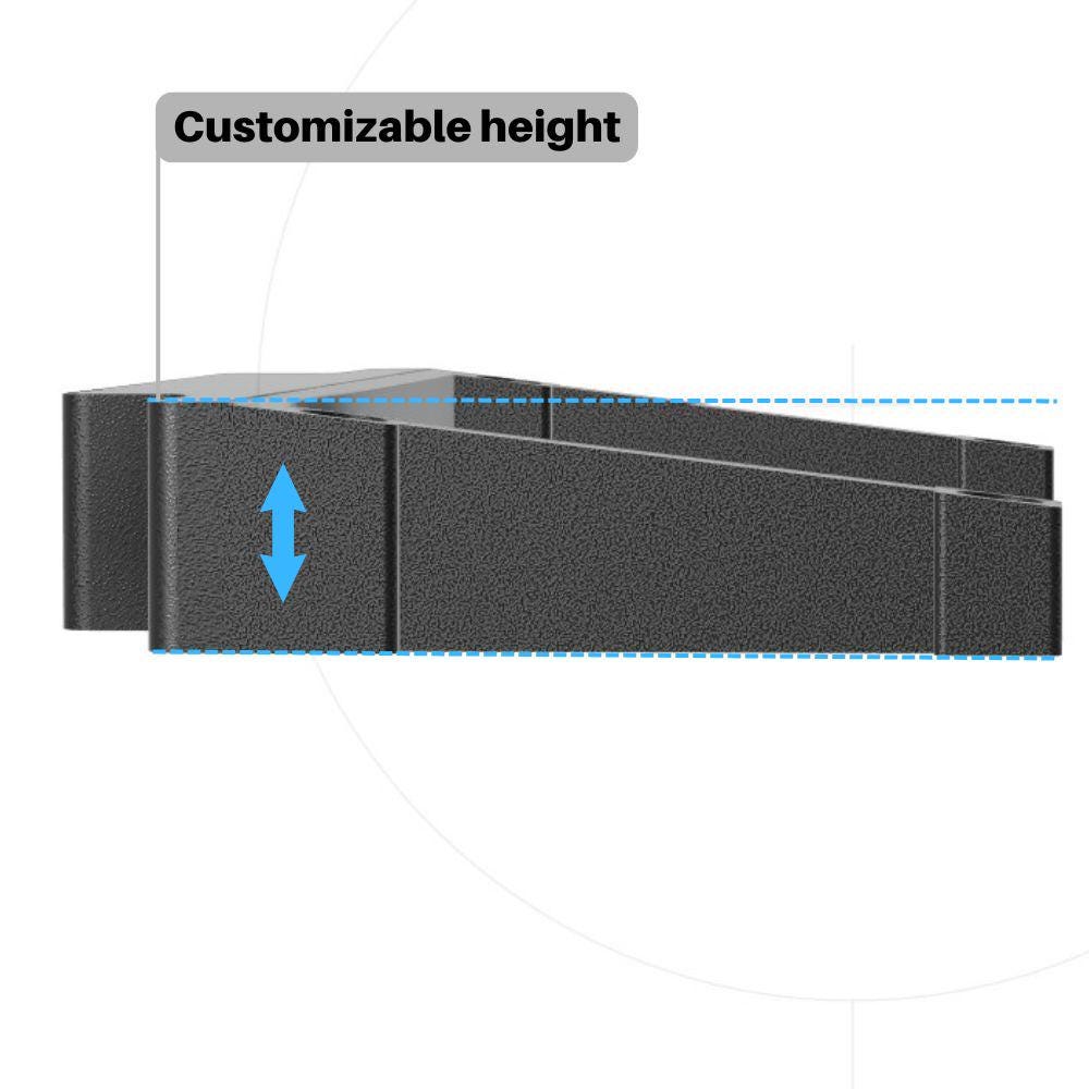 PSU SFX offset bracket for Fractal Terra - Customizable Depth and Height